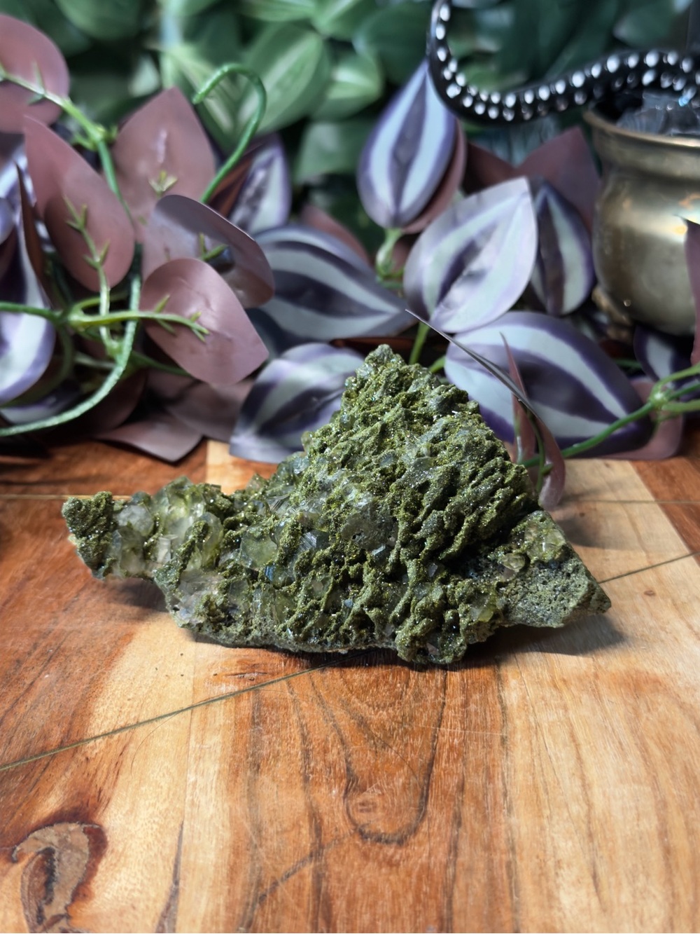 Fairy Forest Quartz (Epidote + Quartz)